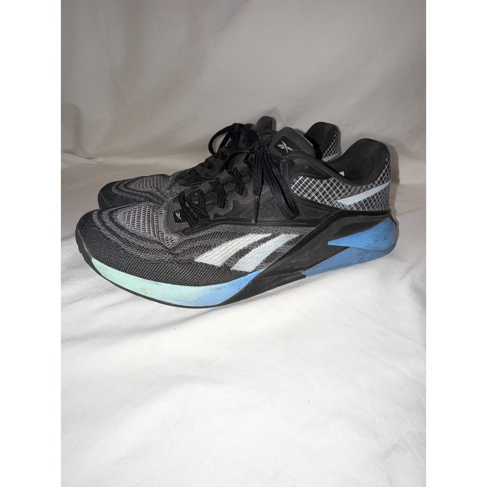 Reebok Nano X2 GZ0883 Women's Sneakers‎ 9.5 Core Black Athletic Training Shoes